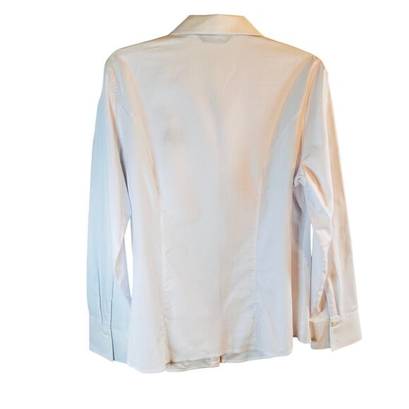 Y2K Texas A&M White Button Down Shirt XL College Preppy Fit - Picture 3 of 5